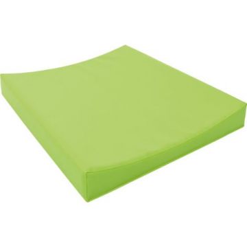 Saltea verde deschis pentru infasat si schimbat scutece, 63 x 73 x 10 cm, cresa si gradinita