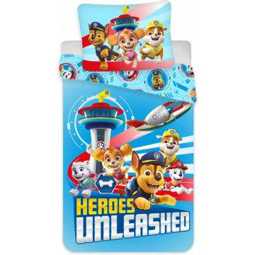 Suncity - Set lenjerie pat copii Paw Patrol Heroes Unleashed 100x135 40x60 BRM010680