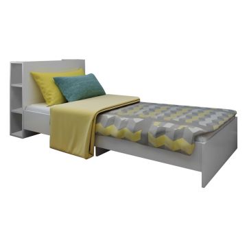 Pat pentru copii alb 90x200 cm Sidney – Kalune Design