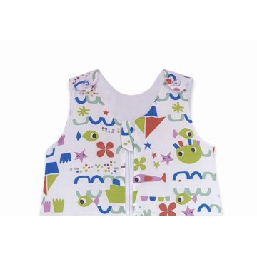 Sac de dormit copii 1.5 tog Pestisori din bumbac 70 cm