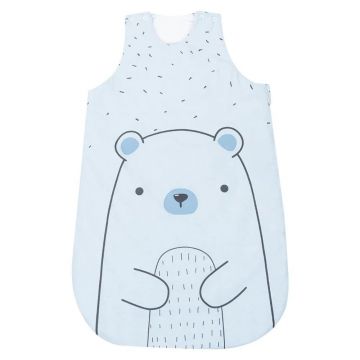 Sac de dormit pentru bebelusi Kikka Bear With Me 90 cm 6-18 luni Albastru