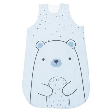 Sac de dormit pentru bebelusi Kikka Bear With Me 90 cm 6-18 luni Albastru