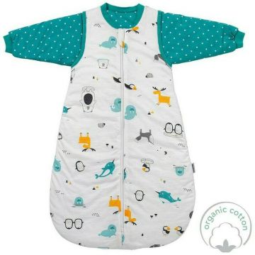 Slumbersac - Sac de dormit cu maneca lunga detasabila Polar Pals 70 cm 2.5 Tog