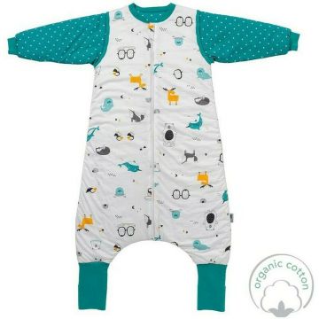 Slumbersac - Sac de dormit cu picioruse si maneca lunga detasabila Polar Pals 100 cm + manseta 2.5 Tog
