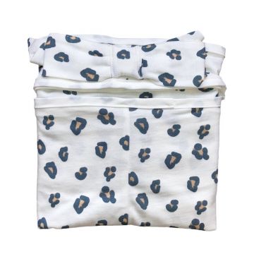 Childhome - Husa Cos bebe Moise, Jerse Leopard