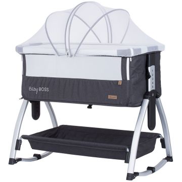 Patut Co-Sleeper Chipolino Baby Boss anthracite