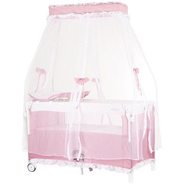 Patut pliabil Chipolino Palace Princess pink