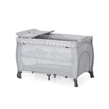 Patut pliabil Hauck Sleep N Play Teddy Grey
