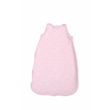 Sac de dormit de vara 95 cm bumbac ranforce pink sky