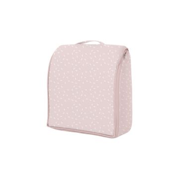 Salteluta KikkaBoo 2in1 tip patut portabil si rucsac pentru bebelusi Confetti Pink