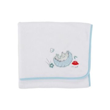 Cuddleco. - Paturica pufoasa din fleece 90x70 cm Comfi Love Hedgehog