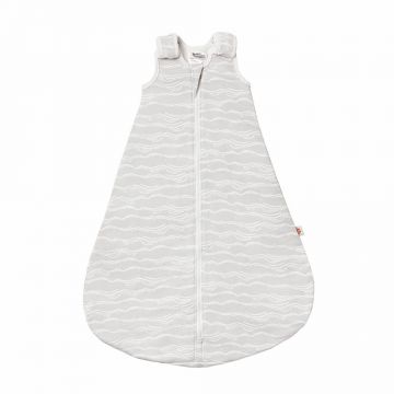 Sac de dormit din bumbac on the move Silver Waves 6-18 Luni 2.5 TOG