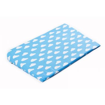 Husa pentru perna Sensillo 38x60 cm Nori Albastri