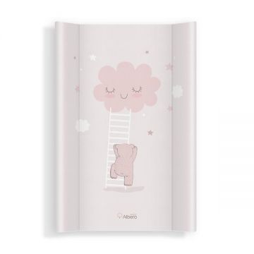 Saltea de infasat bebe cu intaritura 70x47,5 Klups 435 Walk in the Clouds Pink