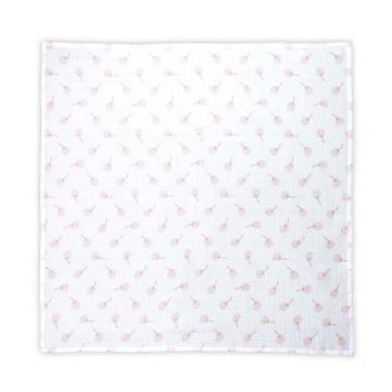 Scutec muselina Lorelli Nappy 80 x 80 cm Pink Scutec muselina Lorelli Nappy 80 x 80 cm Pink