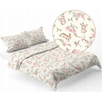 Set lenjerie de pat cu 2 piese 140x200cm Secret Garden