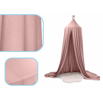 Cort baldachin suspendat Teepee multifunctional pentru copii 290cm Pink