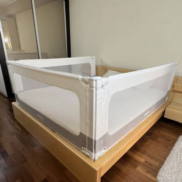 PACHET POPULAR: 3 Bariere protectie pat copii, SELECT Empria, pat de 200x200 cm