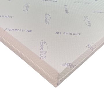 Saltea de pat Ortopedica latex gel 100x190 reversibila 7 zone cu husa lavanda Rebel Teenage