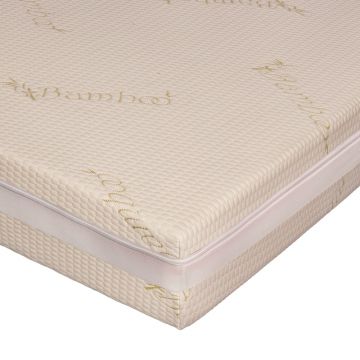Saltea de pat ortopedica reversibila bio bambus Medical Strong 80x200 cm