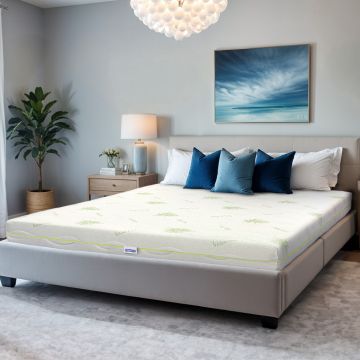 Saltea de Pat Super Ortopedica Aloe Vera Fit, 12 cm, 110x200