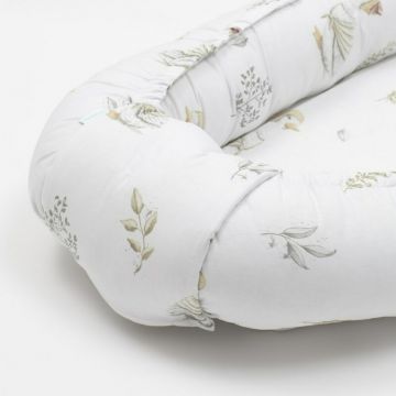 Baby Nest multifunctional New Baby 88x50 cm 0-3 luni White Goose