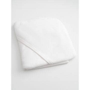 Paturica cu gluga din bumbac organic 90x90 cm