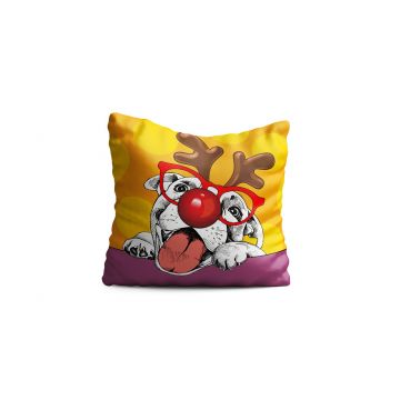 Perna decorativa Ava, Oyo Kids, 43x43 cm, poliester, multicolor