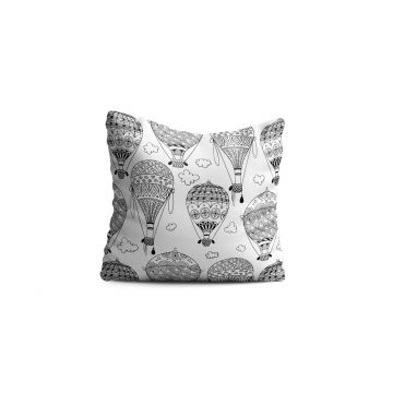 Perna decorativa Baloon fly, Oyo Kids, 43x43 cm, poliester, multicolor