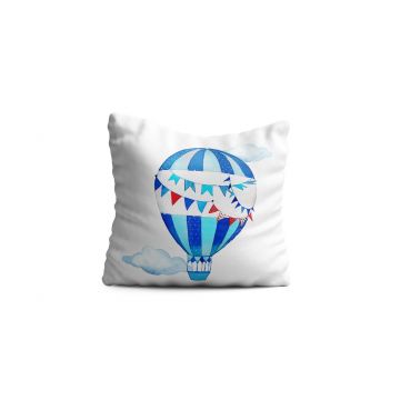 Perna decorativa Clouds, Oyo Kids, 43x43 cm, poliester, multicolor