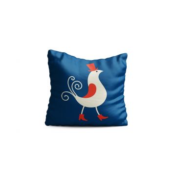 Perna decorativa Folk, Oyo Kids, 43x43 cm, poliester, multicolor