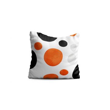 Perna decorativa Fox pattern, Oyo Kids, 43x43 cm, poliester, multicolor