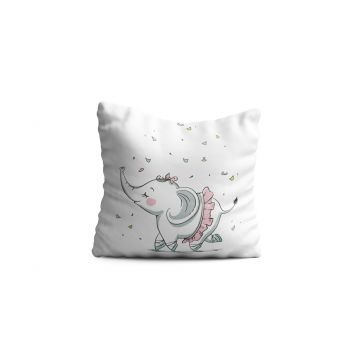 Perna decorativa Grace, Oyo Kids, 43x43 cm, poliester, multicolor