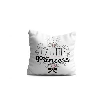 Perna decorativa Princess, Oyo Kids, 43x43 cm, poliester, multicolor