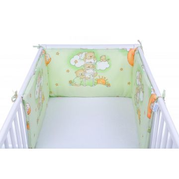 Set 2 aparatoare laterale patut Sleepy Teddy Bear Green 007