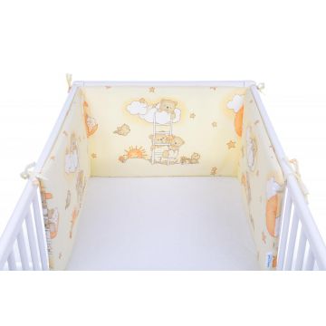 Set 2 aparatoare laterale patut Sleepy Teddy Bear Yellow 005