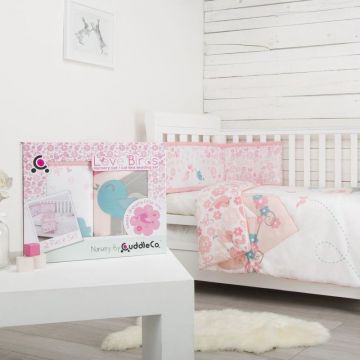 Set de pat 2 piese pentru bebelusi Comfi-Dreams Lovebirds