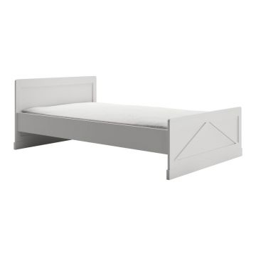 Pat pentru copii alb 120x200 cm Marie – Pinio