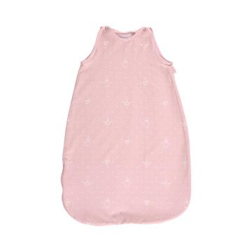 Sac de dormit de primavaravara 85 cm bumbac ranforce Little Bear Pink