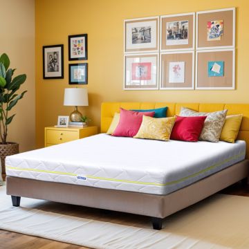 Saltea pentru copii, cu Arcuri Pocket, 100x200- Bio Bumbac Air