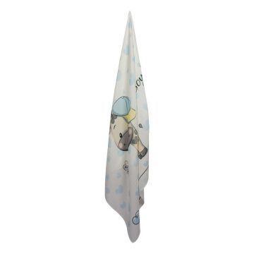 Scutec muselina SeviBebe din bumbac 90x90 cm Girafa