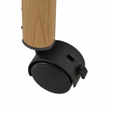 Patut Co-Sleeper cu laterala culisanta, saltea inclusa si spatiu depozitare 90x53 cm Adoro Khaki