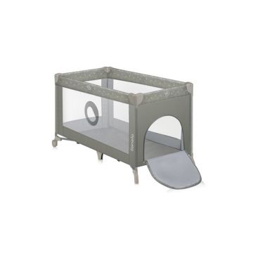 Patut pliant, Lionelo, Stefi, Cu un nivel, Cu intrare laterala cu fermoar, 2 roti, 120x60 cm, Conform cu standardul european de securitate EN 716, Bej Patut pliant, Lionelo, Stefi, Cu un nivel, Cu intrare laterala cu fermoar, 2 roti, 120x60 cm, Conform cu standardul european de securitate EN 716, Bej