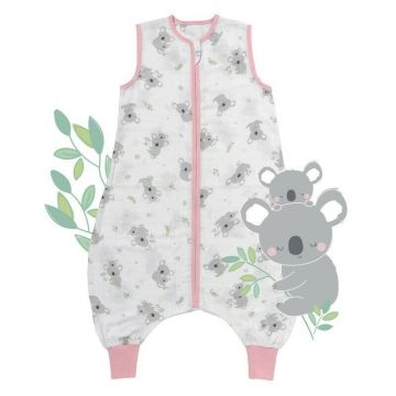 Sac de dormit cu picioruse Bamboo Koala 100 cm 0.5 Tog