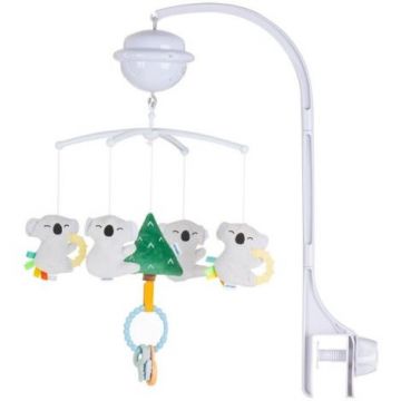 Carusel muzical pentru patut cu proiector Chipolino Koala