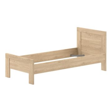 Pat pentru copii în culoare naturală fără somieră 90x200 cm Sam – Vipack