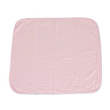 Patura pentru bebelusi 80 x 90 cm Cangaroo Bloomy Roz