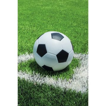 Pătură pentru copii verde din polar/fleece 100x150 cm Football – Jerry Fabrics