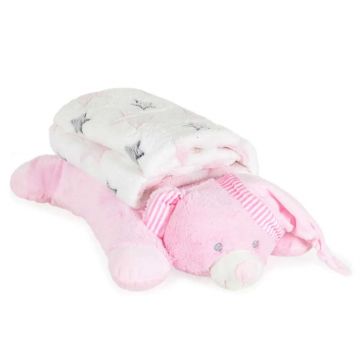 Paturica cu pernuta Cangaroo 90 x 75 cm Sleepy Bear Roz