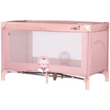 Patut pliabil Chipolino Capri Cat pink Patut pliabil Chipolino Capri Cat pink